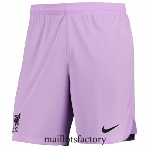 Achat Maillot du Liverpool Short 2022/23 Gardien De But Violet Y951