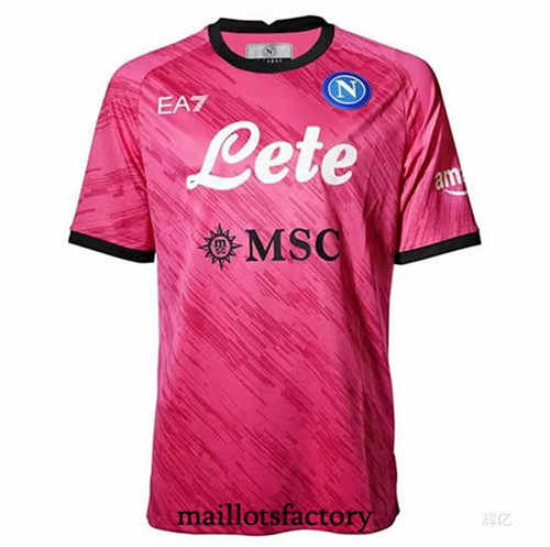 Achat Maillot du Naples 2022/23 Gardien de but Rouge Y1161