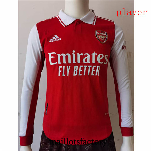 Achat Maillot du Player Arsenal 2022/23 Domicile Manche Longue Y774