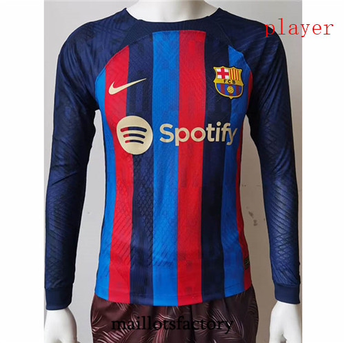 Achat Maillot du Player Barcelone 2022/23 Domicile Manche Longue Y805