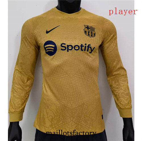 Achat Maillot du Player Barcelone 2022/23 Exterieur Manche Longue Y806