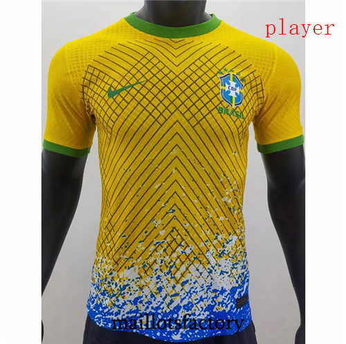 Achat Maillot du Player Brésil 2022/23 training Jaune Y813