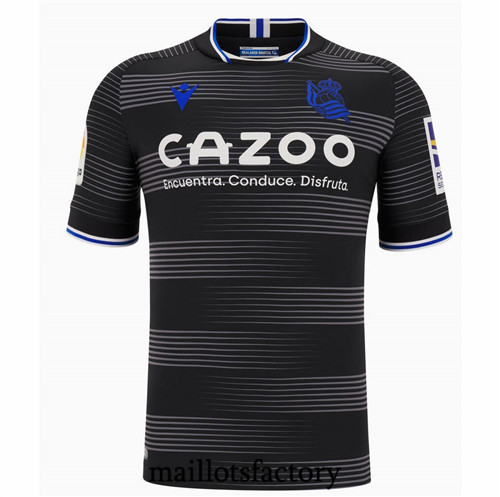 Achat Maillot du Real Sociedad 2022/23 Exterieur Noir Y521