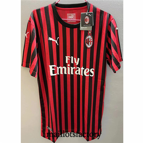 Achat Maillot du Retro AC Milan Domicile 2019-20 Y1009