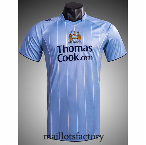 Achat Maillot du Retro Manchester City Domicile 2007-08 Y1091