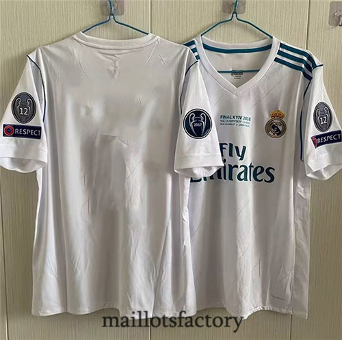 Achat Maillot du Retro Real Madrid Domicile 17-18 Y1111