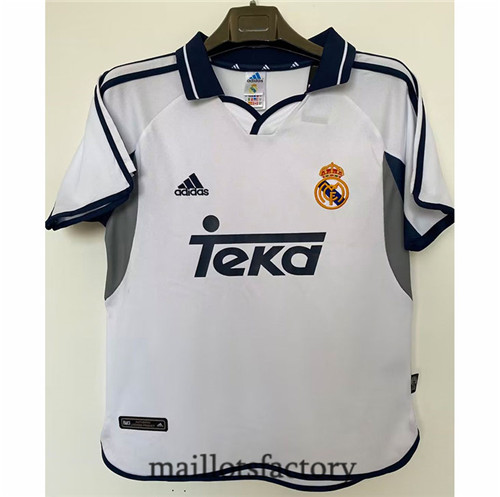 Achat Maillot du Retro Real Madrid Domicile 2000-01 Y1115