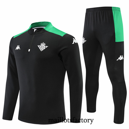 Achat Survetement du foot Real Betis 2022/23 Noir Y1197