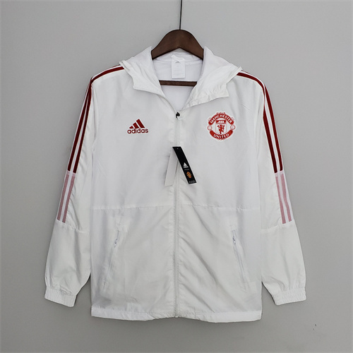 Achat Veste Coupe Manchester United 2022/23 vent Blanc Y1342