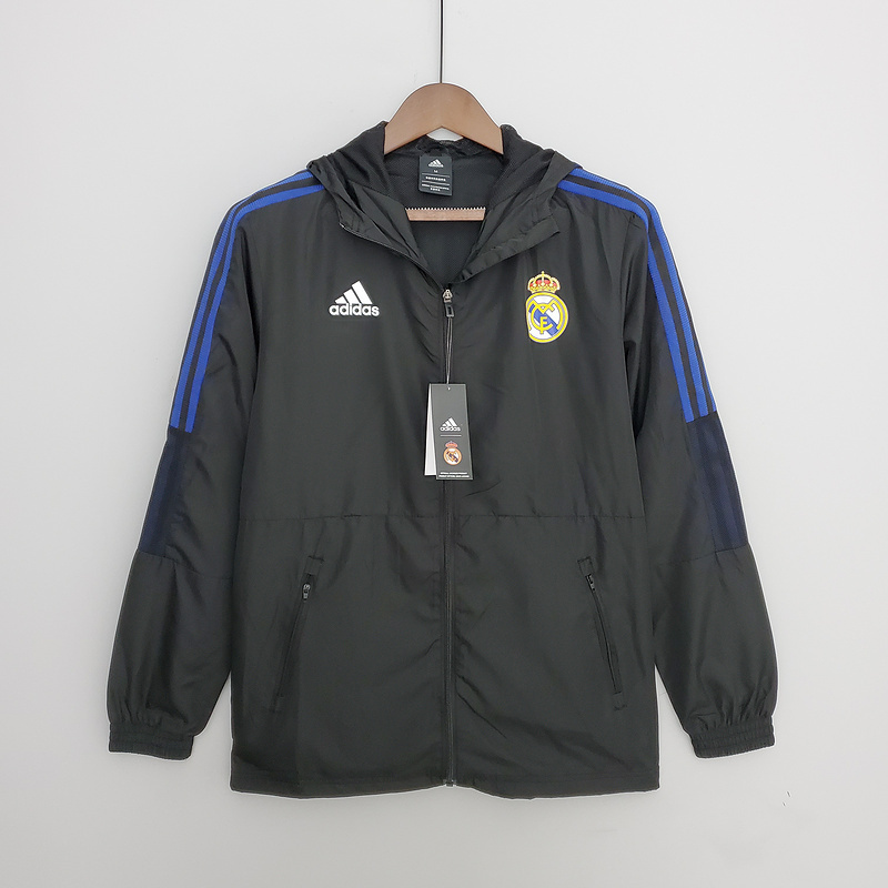 Achat Veste Coupe Real Madrid 2022/23 vent Noir Y1349