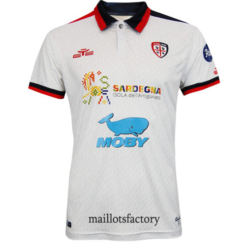 Achat Maillot du Cagliari 2023/24 Exterieur Blanc