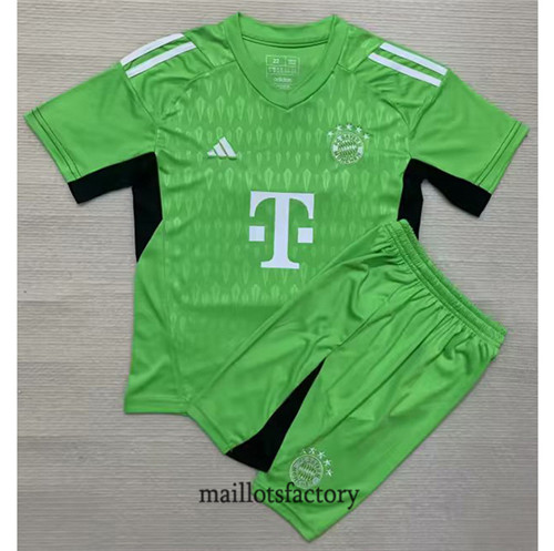 Achat Maillot du Bayern Munich Enfant 2023/24 Gardien de but Vert