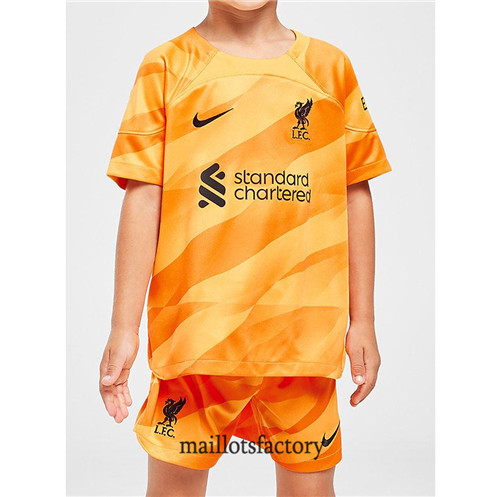 Achat Maillot du Liverpool Enfant 2023/24 Gardien de but Jaune