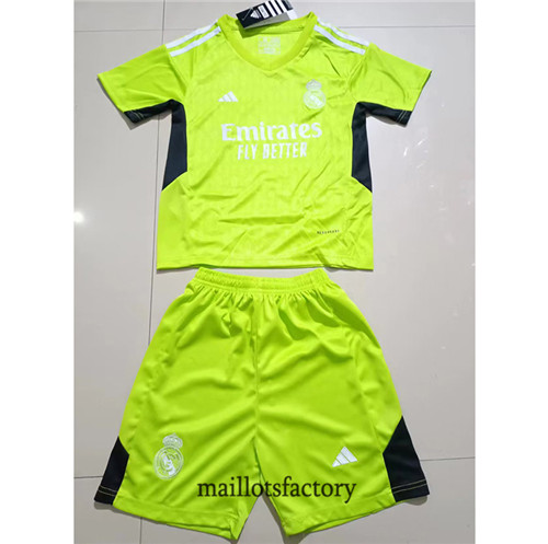 Achat Maillot du Real Madrid Enfant 2023/24 Gardien de but Vert