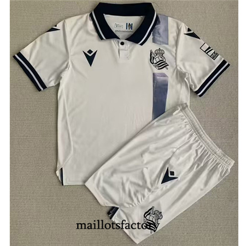 Maillot du Real Sociedad Enfant 2023/24 Exterieur factory 055