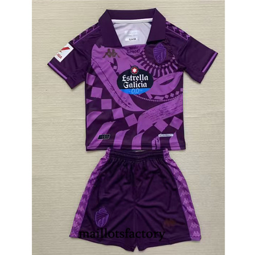 Maillot du Real Valladolid Enfant 2023/24 Exterieur factory 058