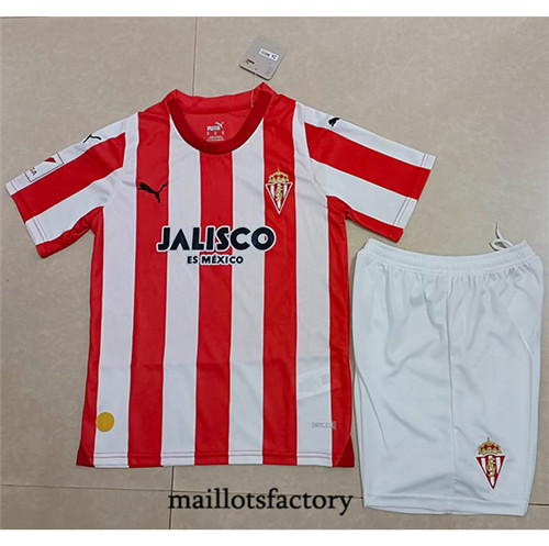 Maillot du Sporting Gijon Enfant 2023/24 Domicile factory 060