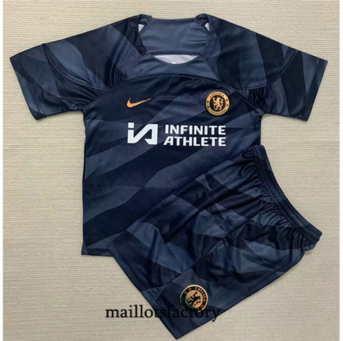 Maillot du Chelsea Enfant 2023/24 Gardien de but Noir factory 076