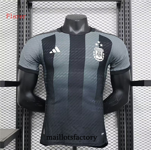 Maillot du Player Argentine 2023/24 Spéciale Noir/Gris factory 144