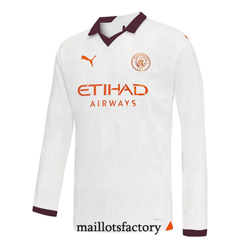 Maillot du Manchester City 2023/24 Third Manche Longue factory 176