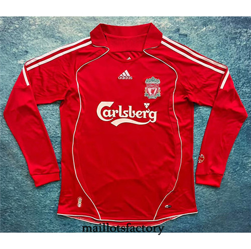 Maillot du Retro Liverpool 2006-08 Domicile Manche Longue factory 200