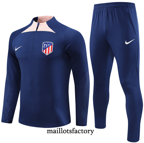 Survetement Atletico Madrid 2023/24 Bleu marine factory 274