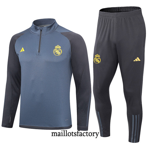 Survetement Real Madrid 2023/24 Bleu/Gris factory 292