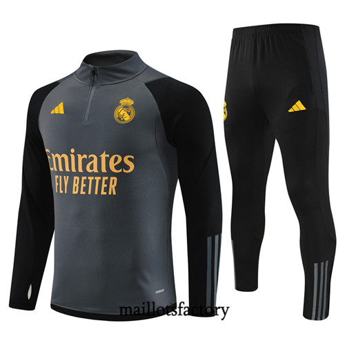 Survetement Real Madrid 2023/24 Gris factory 293