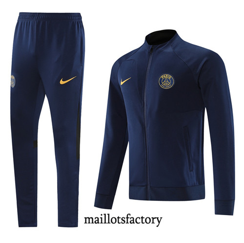 Veste Survetement PSG 2023/24 Bleu marine factory 321