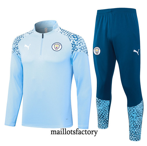 Survetement Manchester City 2023/24 Bleu Ciel factory 362