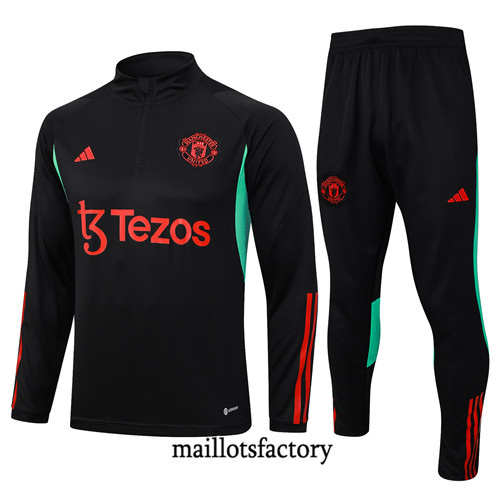 Survetement Manchester United 2023/24 Noir factory 371