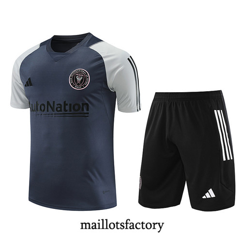 Maillot du Kit d'entrainement Inter Miami + Shorts 2023/24 Gris factory 466