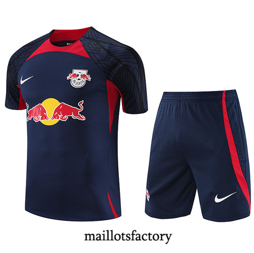 Maillot du Kit d'entrainement Bull Leipzig + Shorts 2023/24 Bleu factory 480