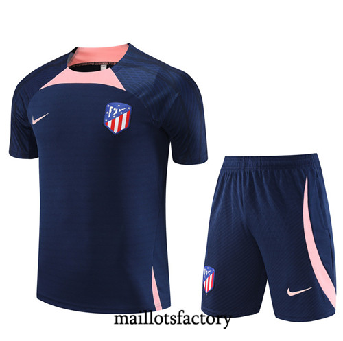 Maillot du Kit d'entrainement Atletico Madrid + Shorts 2023/24 Bleu marine factory 488