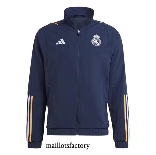 Coupe vent Real Madrid 2023/24 Bleu Foncé factory 616