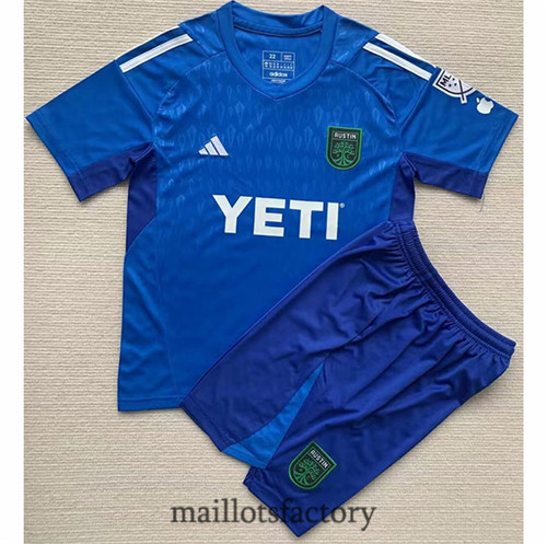 Site Maillot du Austin Enfant 2023/24 Gardien de but Bleu