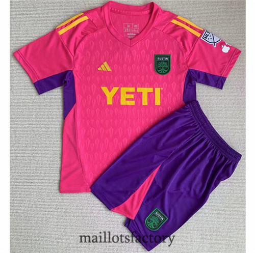 Soldes Maillot du Austin Enfant 2023/24 Gardien de but Rose