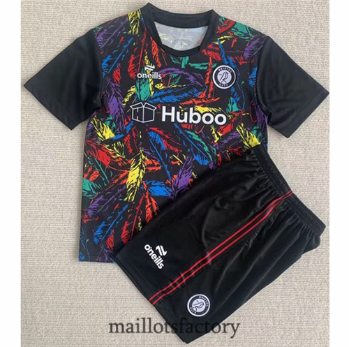 Site Maillot du Bristol City Enfant 2023/24 Noir