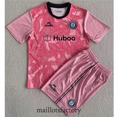 Soldes Maillot du Bristol City Enfant 2023/24 Rose