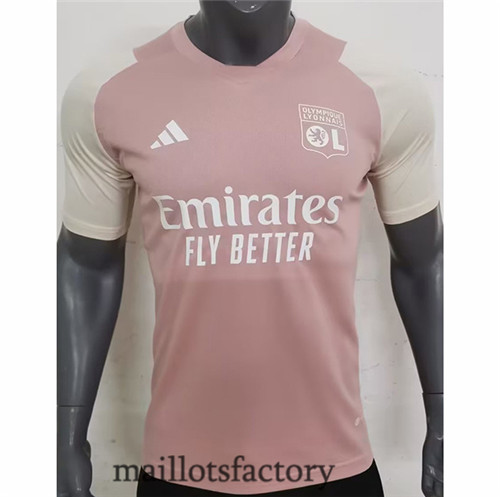 Grossiste Maillot du Lyon 2023/24 Training Rose