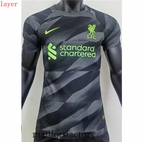 Soldes Maillot du Player Liverpool 2023/24 Gardien de but Gris