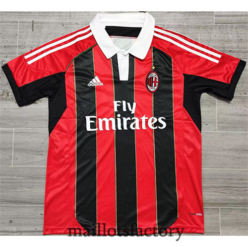 Soldes Maillot du Retro AC Milan 2012-13 Domicile