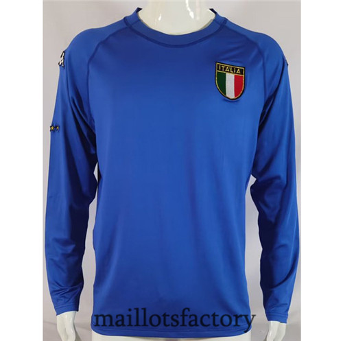 Site Maillot du Retro Italie 2000 Domicile Manche Longue