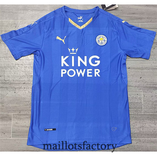 Grossiste Maillot du Retro Leicester City 2015-2016 Domicile