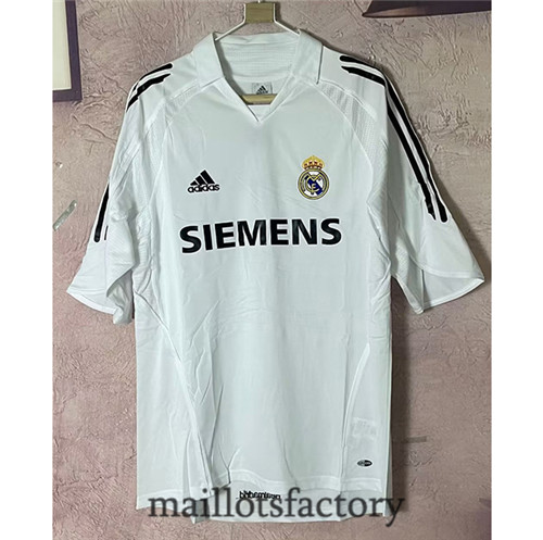 Soldes Maillot du Retro Real Madrid 2005-06 Domicile