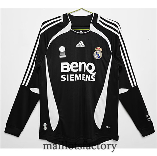 Site Maillot du Retro Real Madrid 2006-07 Third Manche Longue