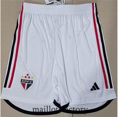 Soldes Maillot du Sao Paulo Short 2023/24 Domicile