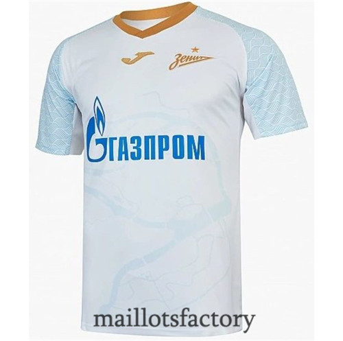 Site Maillot du Zenit Saint Petersburg 2023/24 Exterieur Blanc