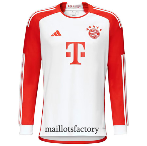 Achat Maillot du Bayern Munich 2023/24 Domicile Manche Longue