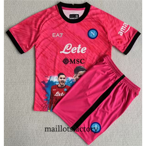 Achat Maillot du Naples Enfant 2023/24 Rouge